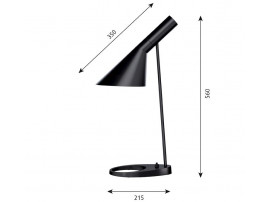 Mid-Century  modern scandinavian table lamp AJ by Arne Jacobsen for Louis Poulsen.