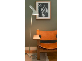 Mid-Century  modern scandinavian floor lamp AJ white by Arne Jacobsen for Louis Poulsen.