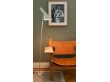 Mid-Century  modern scandinavian floor lamp AJ white by Arne Jacobsen for Louis Poulsen.