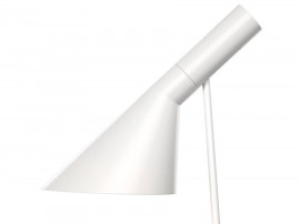 Mid-Century  modern scandinavian floor lamp AJ white by Arne Jacobsen for Louis Poulsen.