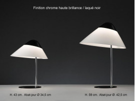 Lampe de table ou de bureau scandinave Opala. 2 tailles. Edition neuve. 