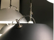 Mid-Century  modern scandinavian pendant lamp L037 black by Hans Wegner, with cable lift.