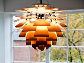 Mid-Century  modern scandinavian pendant lamp PH Artichoke copper by Poul Henningsen for Louis Poulsen