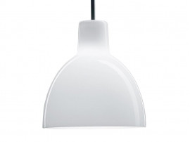 Mid-Century  modern scandinavian pendant lamp Toldbod in glass for Louis Poulsen (2 sizes)