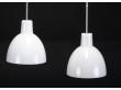 Mid-Century  modern scandinavian pendant lamp Toldbod in glass for Louis Poulsen (2 sizes)