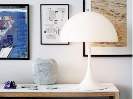 Mid-Century  modern scandinavian table lamp Panthella by Poul Henningsen for Louis Poulsen