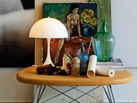 Mid-Century  modern scandinavian table lamp Panthella by Poul Henningsen for Louis Poulsen