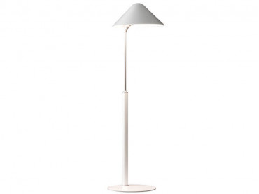 Mid-Century  modern scandinavian floor lamp VIP white or black by Jørgen Gammelgaard 