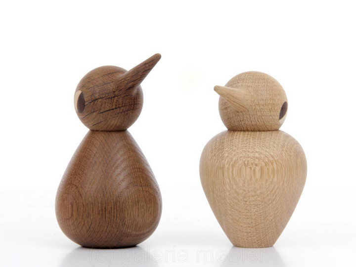 Bird large in oak or smoked oak by Kristian Vedel for Architectmade. New realese.