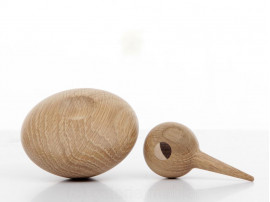 Bird Chubby in oak or smoked oak by Kristian Vedel for Architectmade. New realese.