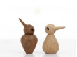 Bird Family in oak or smoked oak by Kristian Vedel for Architectmade. New realese.