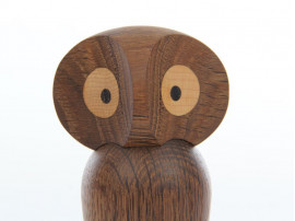 Owl in smaked oak by Paul Anker Hansen. New edition