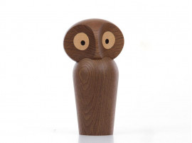 Large Owl in smaked oak by Paul Anker Hansen. New edition