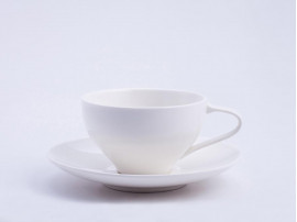 Mid-Century  modern scandinavian Tea Cup & Saucer model FJ Essence by Finn Juhl. New realese.