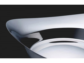 Circle Bowl in polished stainless steel by Finn Juhl. New realese. 2 sizes