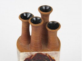 Mid-Century  modern  vase with 4 bottlenecs.