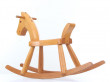 Mid century modern scandinavian rocking horse by Kay Bojesen