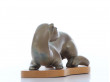 Mid century modern scandinavian ceramic ferret by Gunnar Nylund