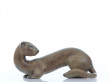 Mid century modern scandinavian ceramic ferret by Gunnar Nylund