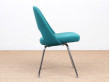 Mid-Century  modern scandinavian pair of executive chairs by Eero Saarinen for Knoll