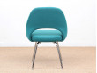 Mid-Century  modern scandinavian pair of executive chairs by Eero Saarinen for Knoll