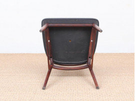 Mid-Century  modern scandinavian set of 4 rosewood chairs modele Lis  by Niels Koefoed