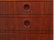 Mid-Century  modern  chest of drawers in teck