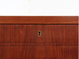 Mid-Century  modern  chest of drawers in teck