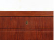 Mid-Century  modern  chest of drawers in teck