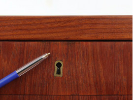 Mid-Century  modern  chest of drawers in teck