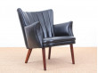 Mid-Century  modern scandinavian armchair model Teddy by Sven Skipper