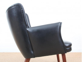 Fauteuil scandinave modèle Teddy.