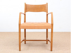 Mid-Century  modern scandinavian armchair model Århus Cityhall by Hans Wegner