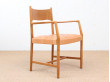 Mid-Century  modern scandinavian armchair model Århus Cityhall by Hans Wegner