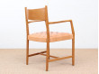 Mid-Century  modern scandinavian armchair model Århus Cityhall by Hans Wegner