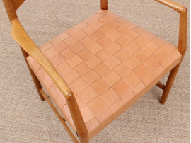 Mid-Century  modern scandinavian armchair model Århus Cityhall by Hans Wegner