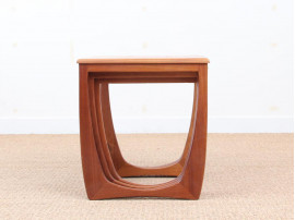 Mid-Century  modern scandinavian nesting tables in teak model Astro for G-Plan