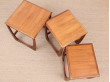 Mid-Century  modern scandinavian nesting tables in teak model Astro for G-Plan