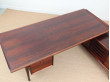 Mid-Century  modern scandinavian large desk in Rio rosewood by Arne Vodder for Sibast Furniture