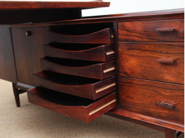 Mid-Century  modern scandinavian large desk in Rio rosewood by Arne Vodder for Sibast Furniture