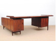 Mid-Century  modern scandinavian large desk in Rio rosewood by Arne Vodder for Sibast Furniture