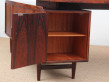 Mid-Century  modern scandinavian large desk in Rio rosewood by Arne Vodder for Sibast Furniture