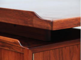 Mid-Century  modern scandinavian large desk in Rio rosewood by Arne Vodder for Sibast Furniture