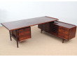 Mid-Century  modern scandinavian large desk in Rio rosewood by Arne Vodder for Sibast Furniture