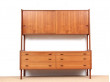 Mid-Century  modern scandinavian hight sideboard by Hans Wegner for Ry Møbler