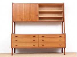 Mid-Century  modern scandinavian hight sideboard by Hans Wegner for Ry Møbler