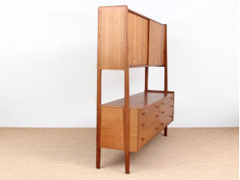 Mid-Century  modern scandinavian hight sideboard by Hans Wegner for Ry Møbler