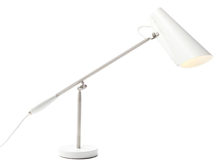 disharmoni tema Alternativ Mid-Century modern table lamp or desk lamp S-30016 "Birdy" white by Birger  Dahl. New release.