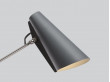 Lampe de table scandinave S-30016 "Birdy" grise. Edition neuve. 