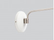 Mid-Century  modern wall  lamp S-30016 "Birdy" long arm black by Birger Dahl. New release.